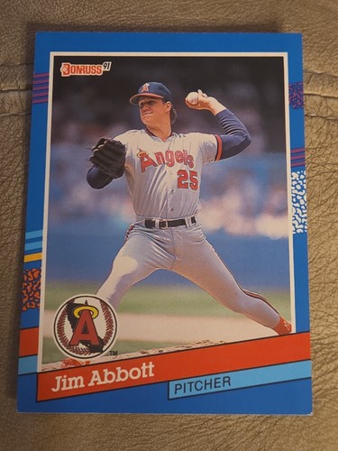 Donruss 1991 jim abbott - 1991,